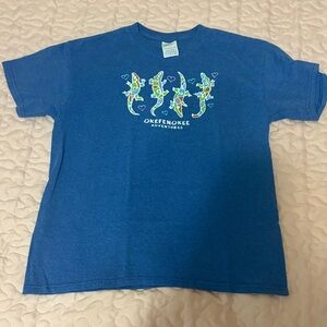 Kids Blue Graphic Tee Okefenoke Creek Adventures